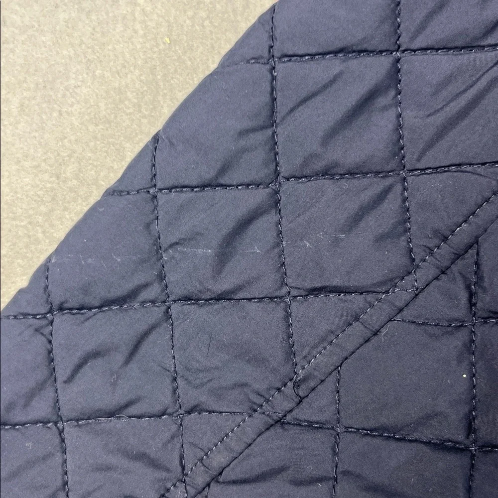 Polo by Ralph Lauren Blue Quilted Kids Jacket Size: Medium(8-10)
